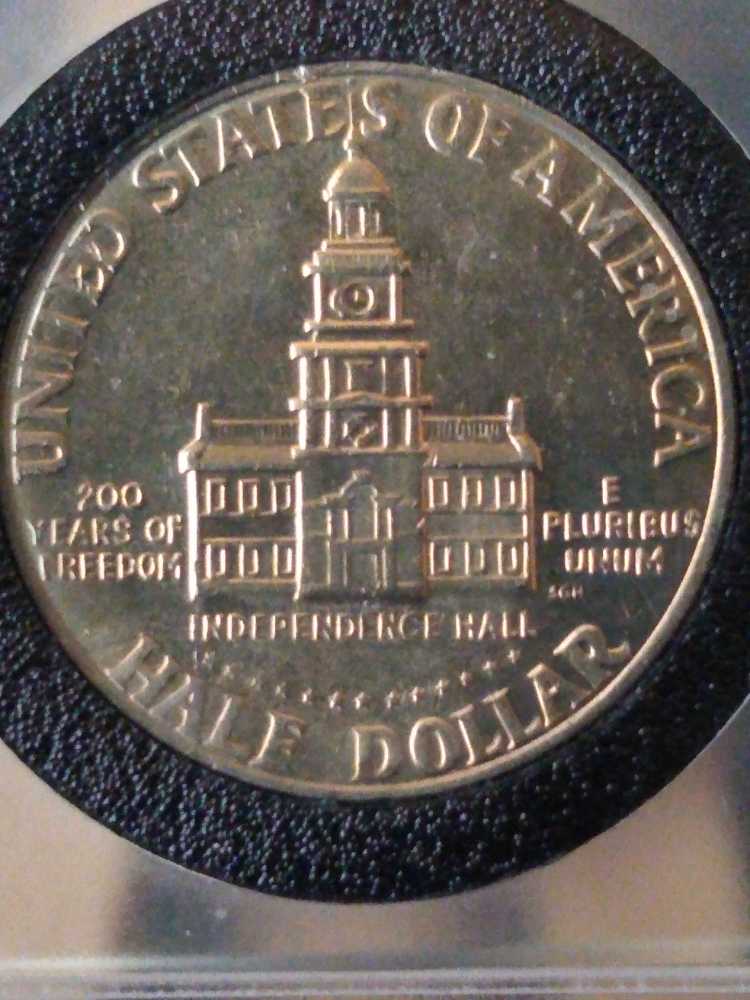 Kennedy 1976 Slabed  coin collectible - Main Image 3