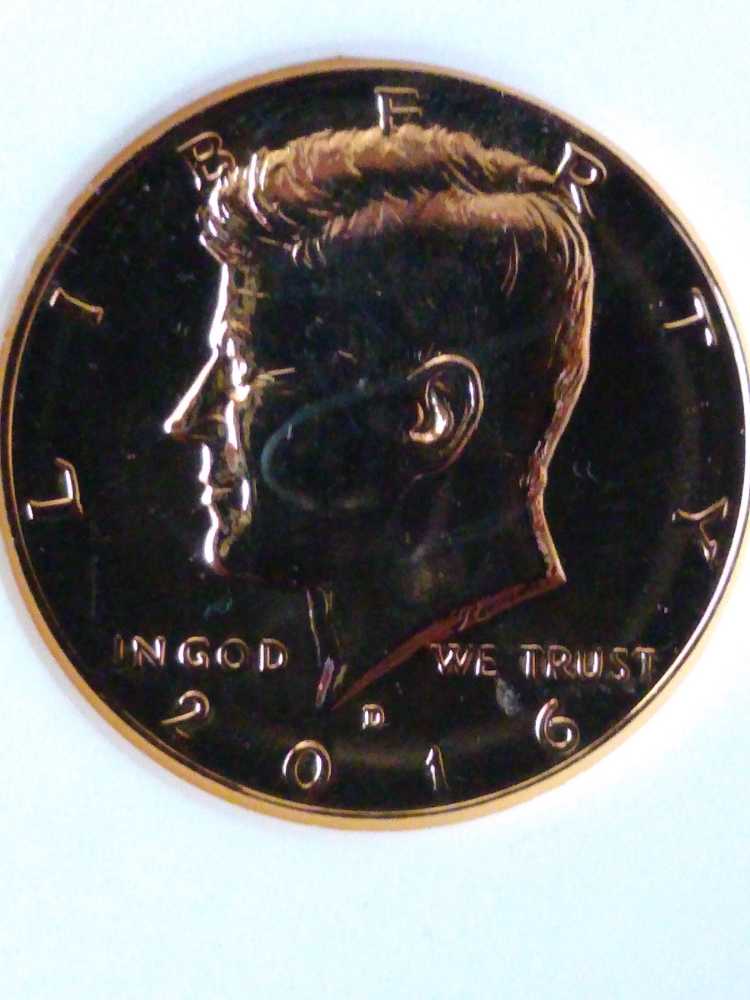 Kennedy Gold 2016 Slabed  coin collectible - Main Image 2