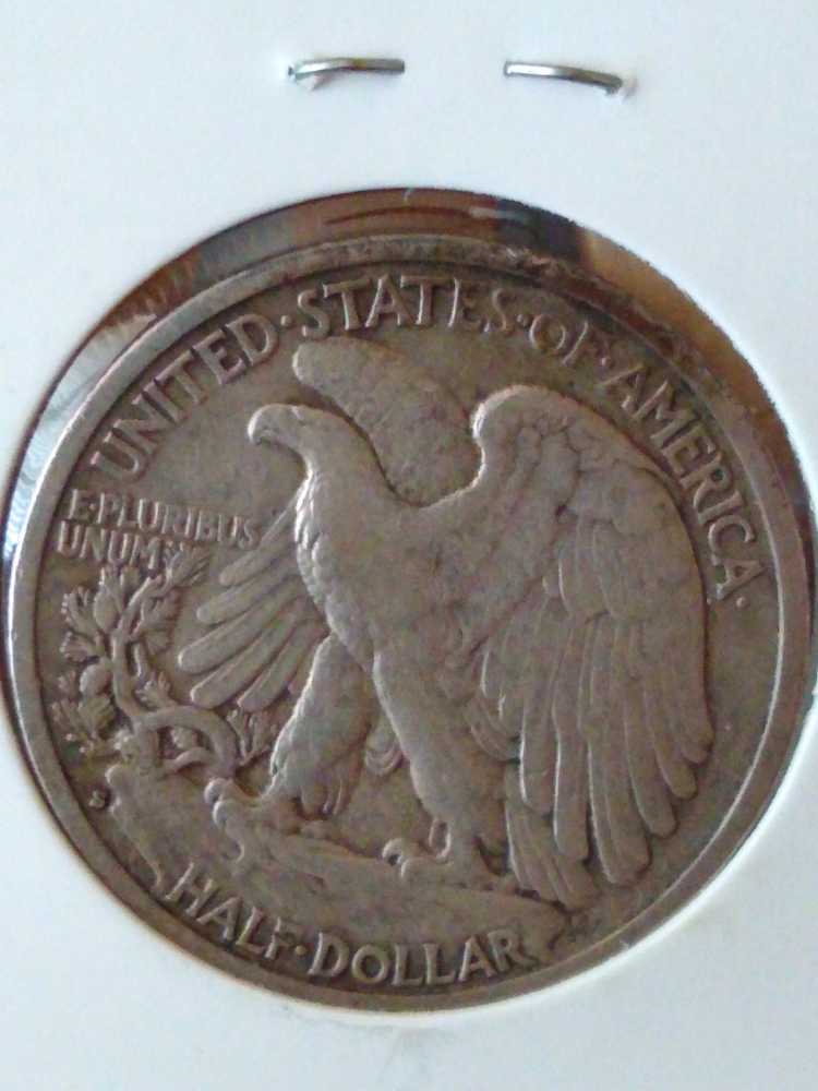 Half Dollar Walking Liberty 1937 S  coin collectible - Main Image 2