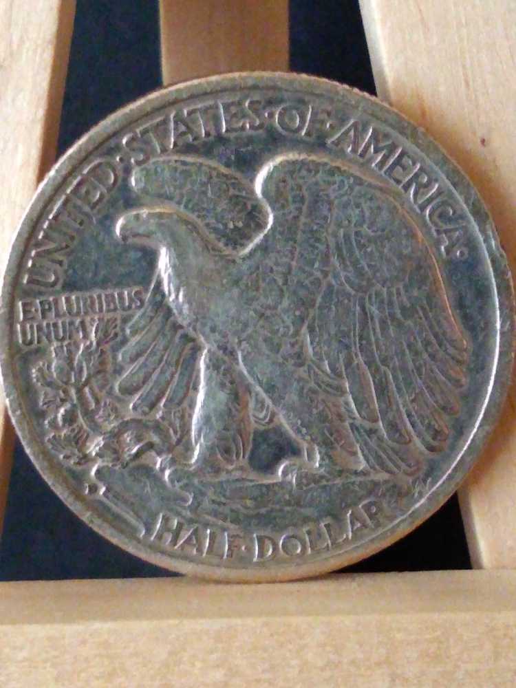 Half Dollar Walking Liberty 1944 D  coin collectible - Main Image 2