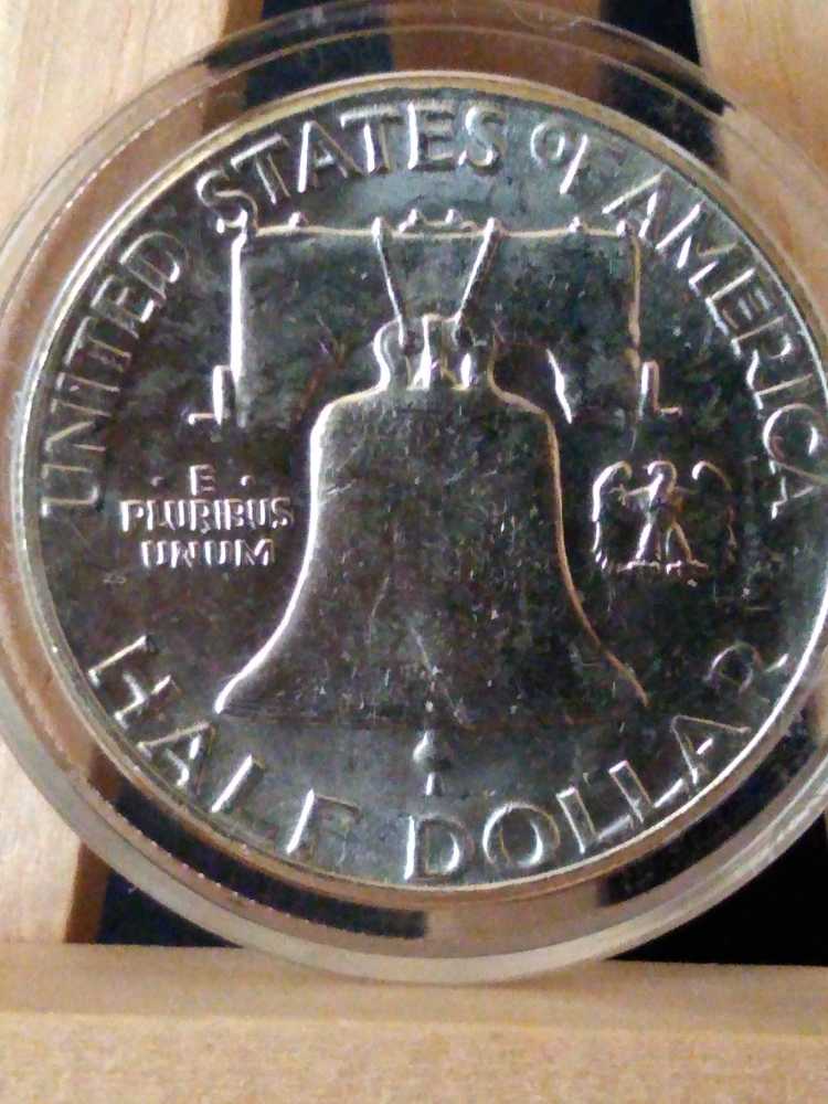 Half Dollar Benjamin Franklin 1963 P  coin collectible - Main Image 2