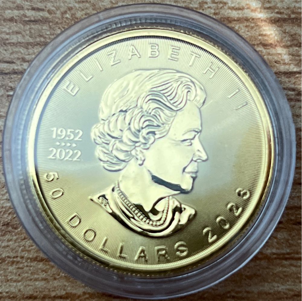 2023 Gold Maple Leaf  coin collectible - Main Image 2