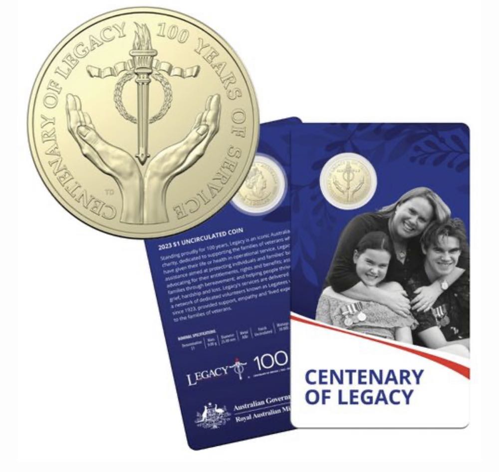Centenary Of Legacy  coin collectible [Barcode 9314688111516] - Main Image 2