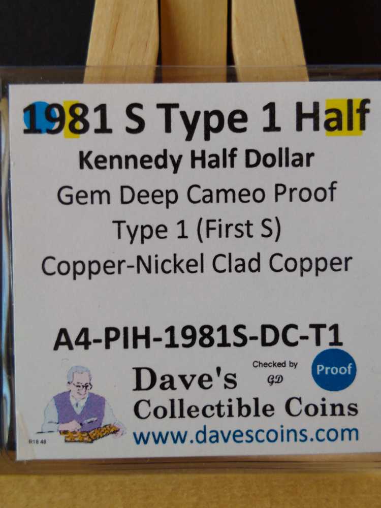 Kennedy 1981  coin collectible - Main Image 3