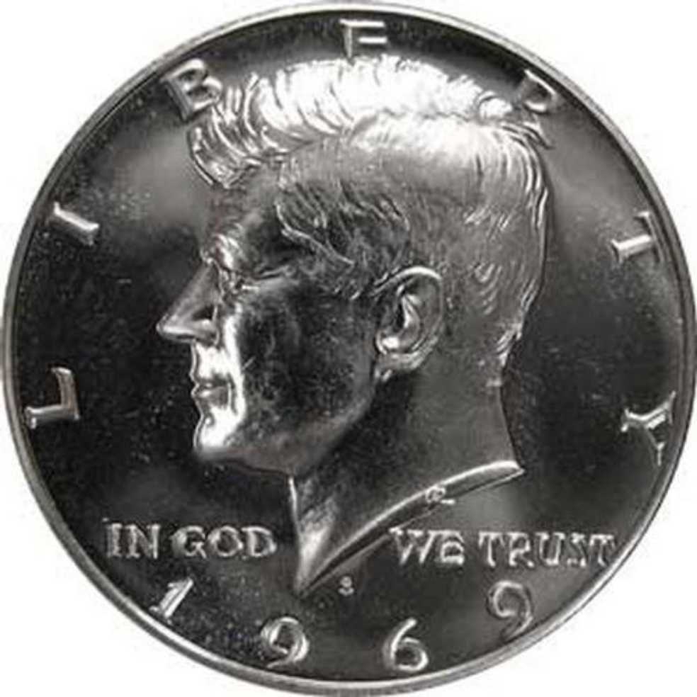 Kennedy 1969  coin collectible - Main Image 2