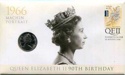 PNC 2016 $0.20 QEII  90th Birthday 1998 Rank-Broadley Portrait   coin collectible - Main Image 1