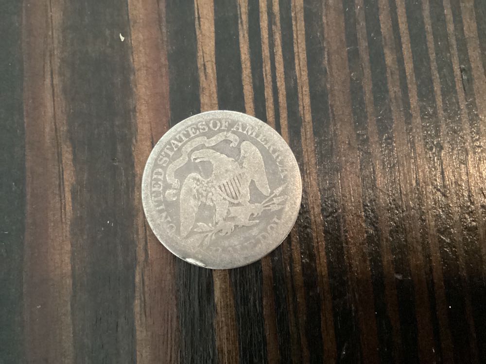 Seated Liberty Half Dollar  coin collectible - Main Image 2