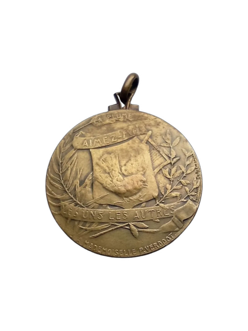 Pauline Verdoot Medalette  coin collectible - Main Image 2