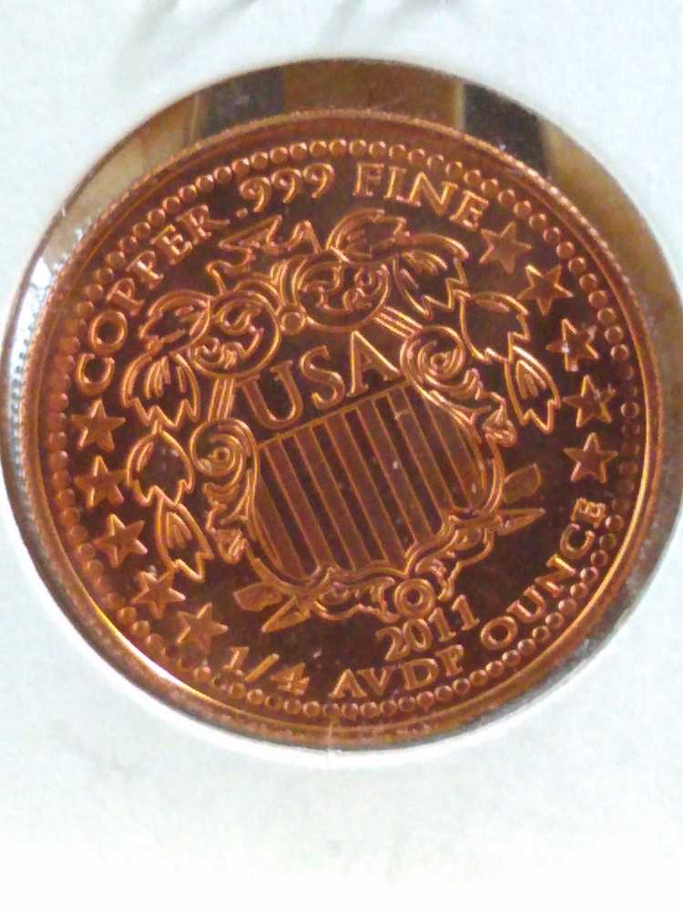 Copper Rounds 2011 Morgan   coin collectible - Main Image 2