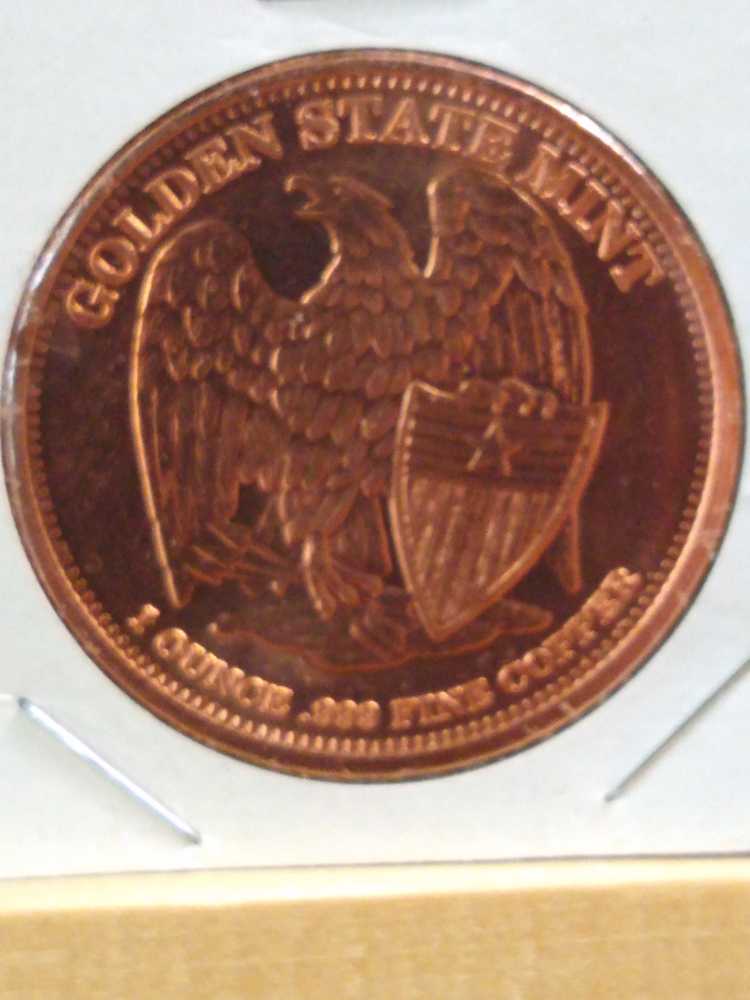 Copper Round Tea Party   coin collectible - Main Image 2