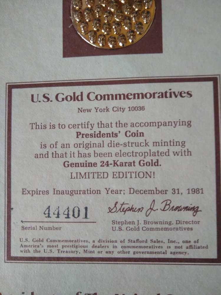 President Coin  coin collectible - Main Image 4