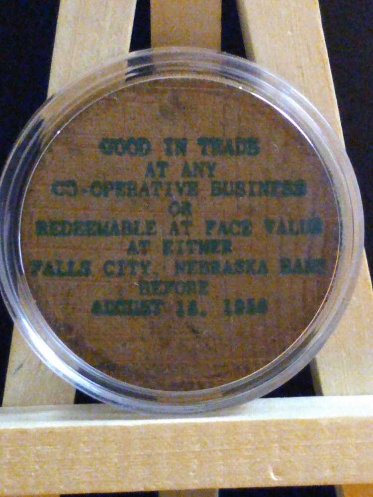 Wooden Nickel  coin collectible - Main Image 2