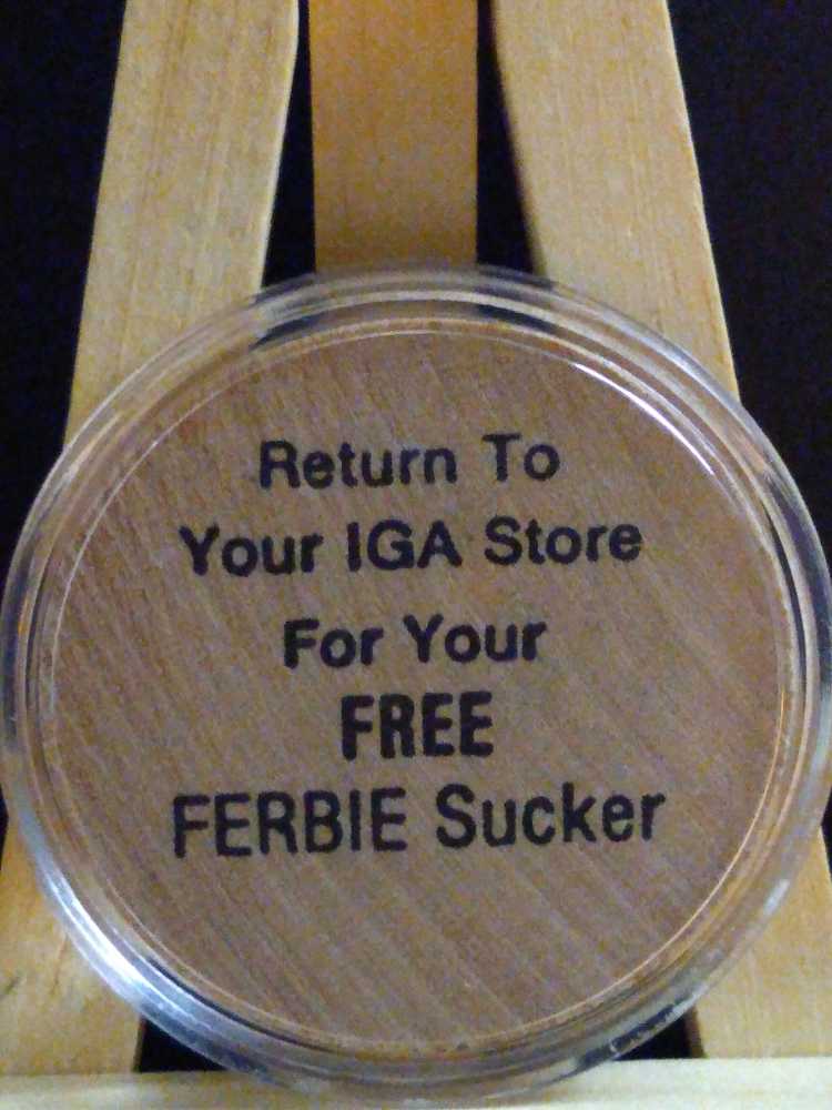 Wood Ferbie The Frog  coin collectible - Main Image 2