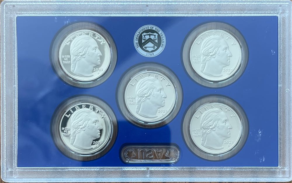 2023 US Mint American Women Quarters Proof Set  coin collectible [Barcode 704786450423] - Main Image 2