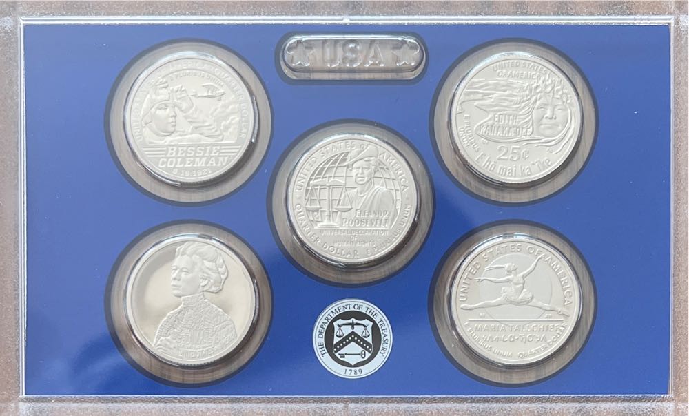 2023 US Mint American Women Quarters Proof Set  coin collectible [Barcode 704786450423] - Main Image 3