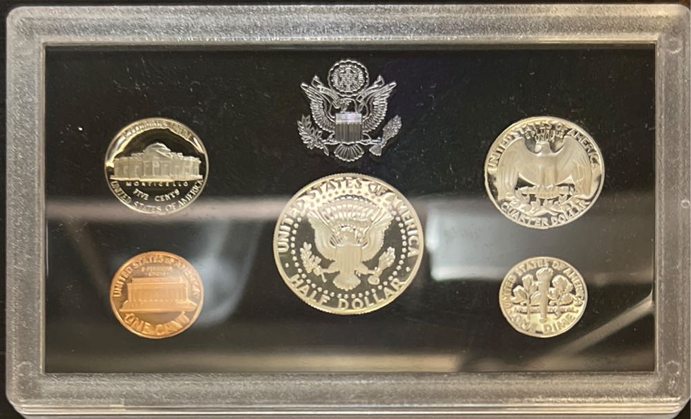 US 5 Coin Proof Set - Silver 1992 S  coin collectible - Main Image 2