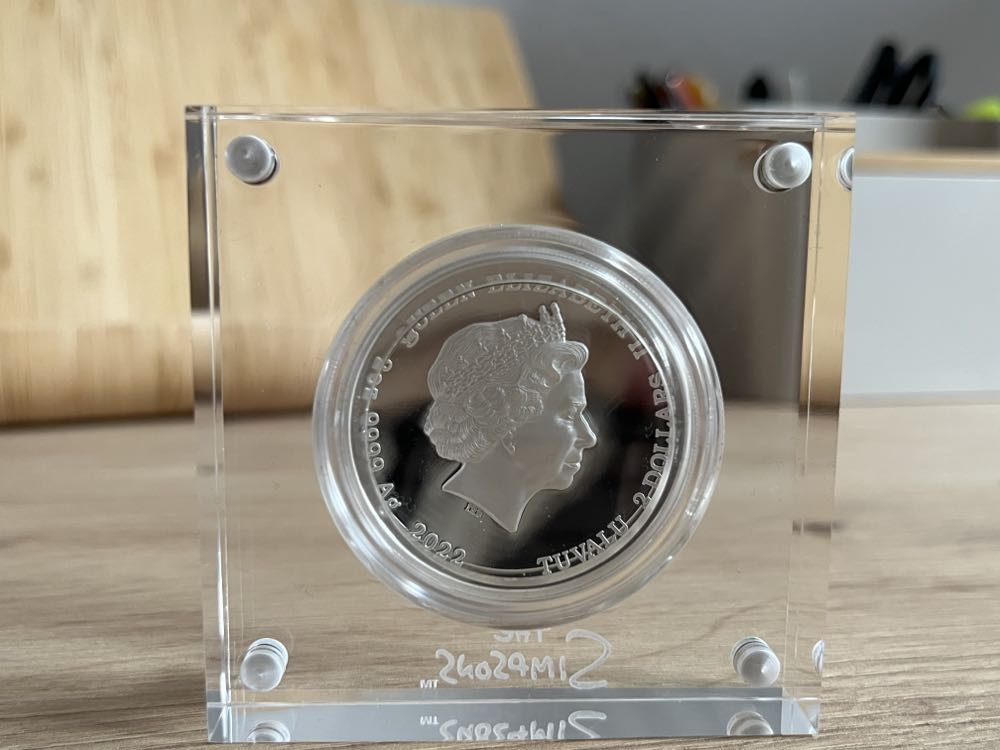 Simson 2 OZ Silber  coin collectible - Main Image 2