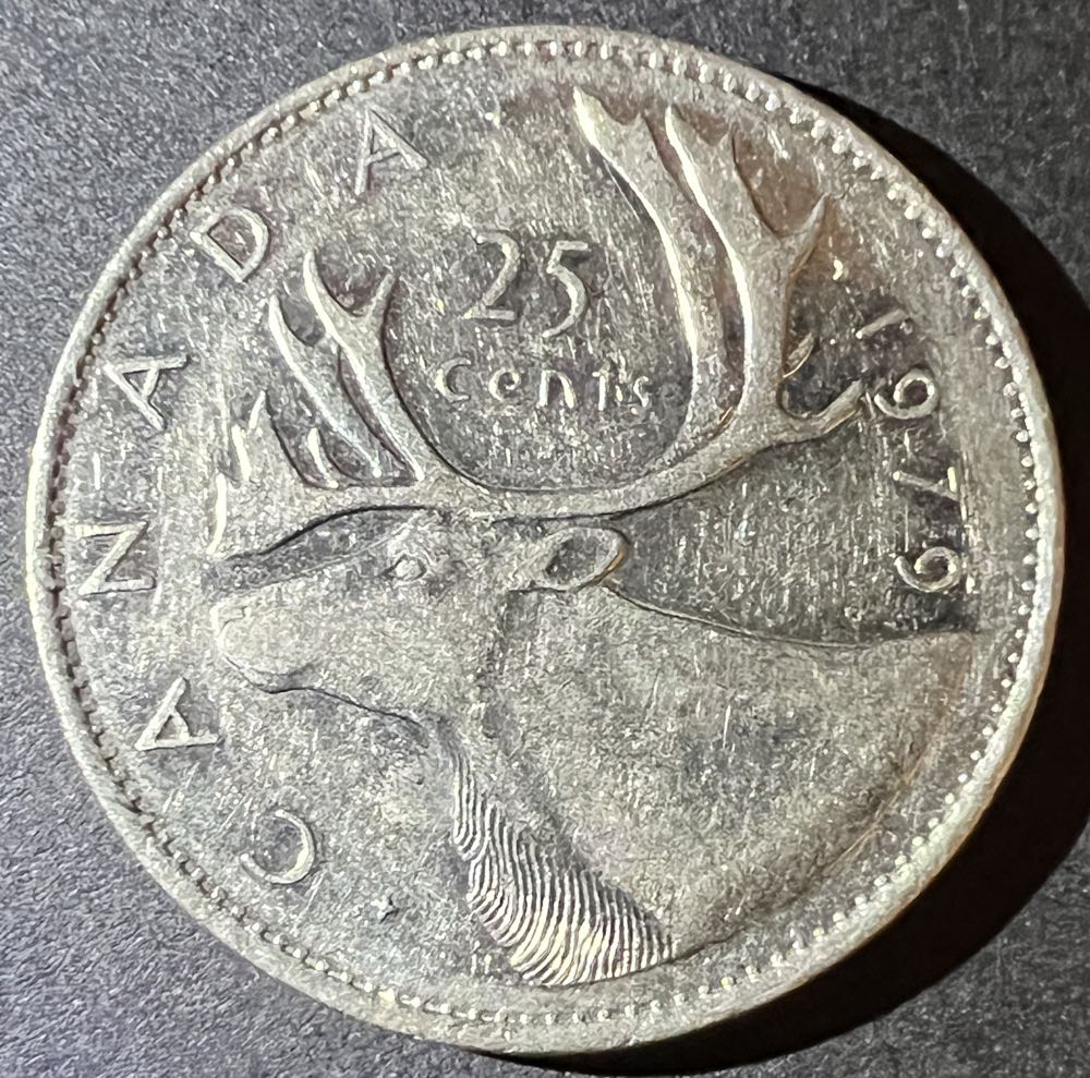 1987 Canadian 25 Cent  coin collectible - Main Image 2