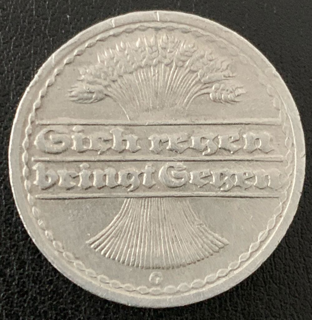 50 Pfennig   coin collectible - Main Image 2
