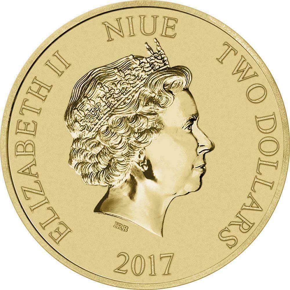 Niue 2017 2$ Steamboat Willie - ”Happy Birthday” (Cake and Favors) - 1 Oz Silver Coin  coin collectible - Main Image 2