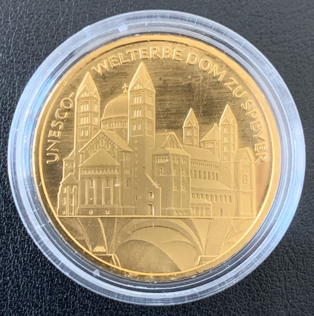 100 Euro Goldmünze - Dom zu Speyer  coin collectible - Main Image 2