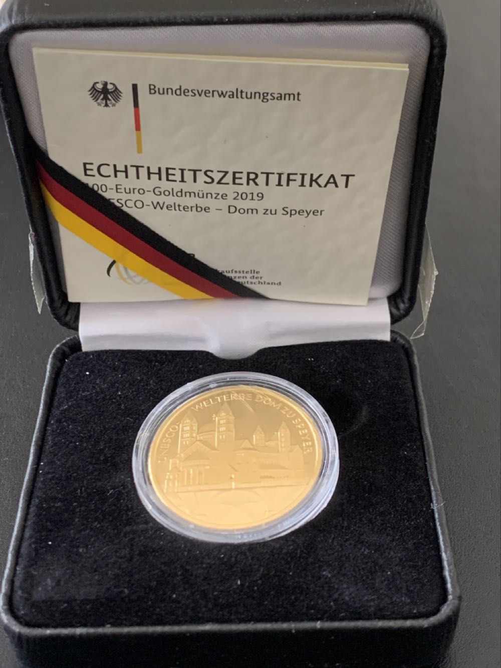 100 Euro Goldmünze - Dom zu Speyer  coin collectible - Main Image 3