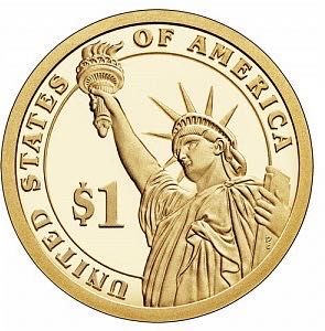 President Calvin Coolidge 2014 S  coin collectible - Main Image 2