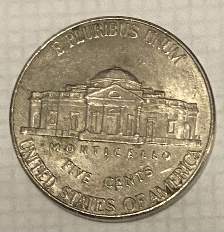 Nickel Jefferson 2010 D  coin collectible - Main Image 2