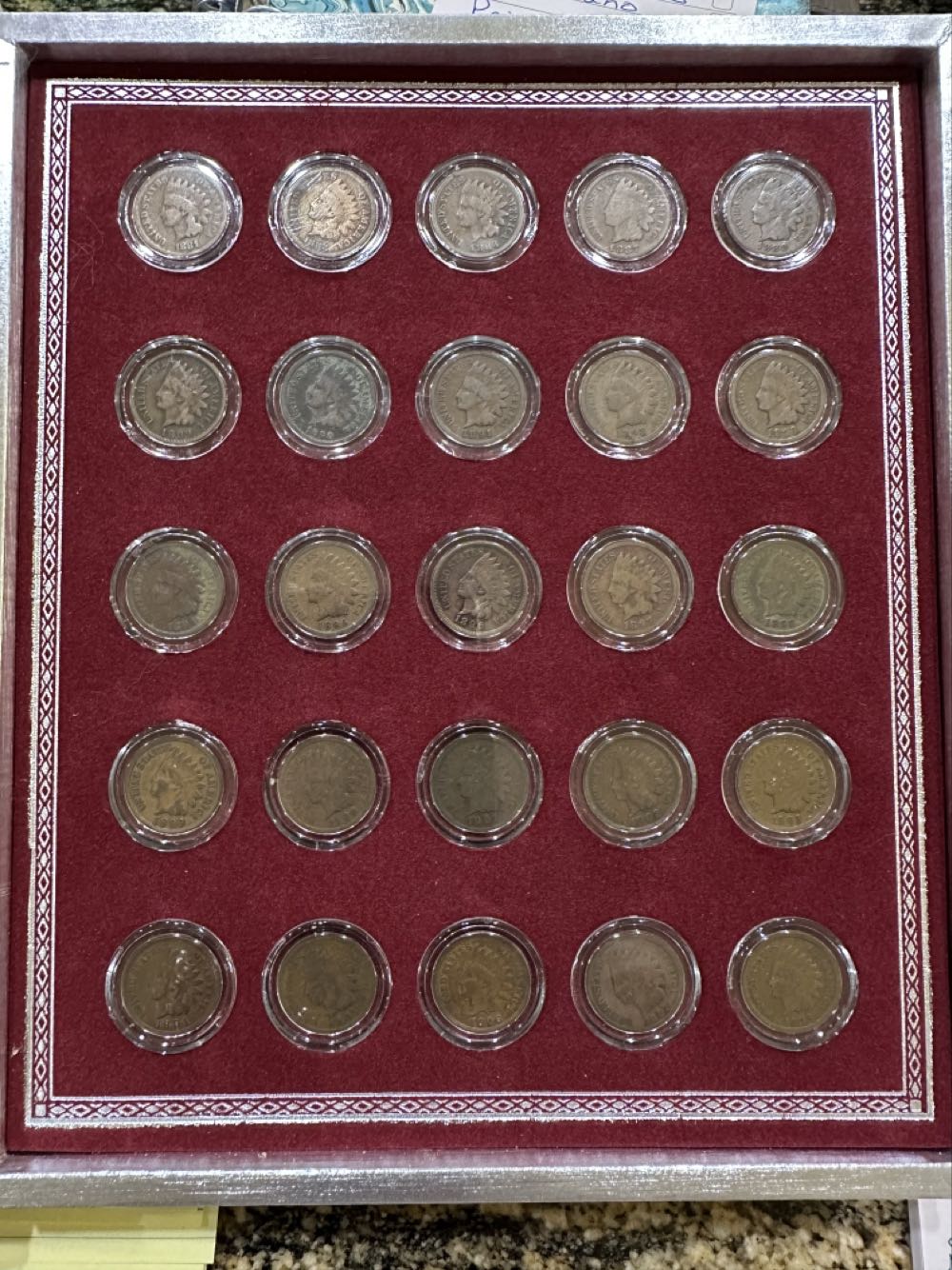 Pennies Indian Head Collection  coin collectible - Main Image 2