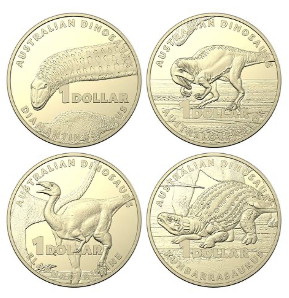 Australian Dinosaurs Proof Four Coin Collection  coin collectible [Barcode 9312650220112] - Main Image 2