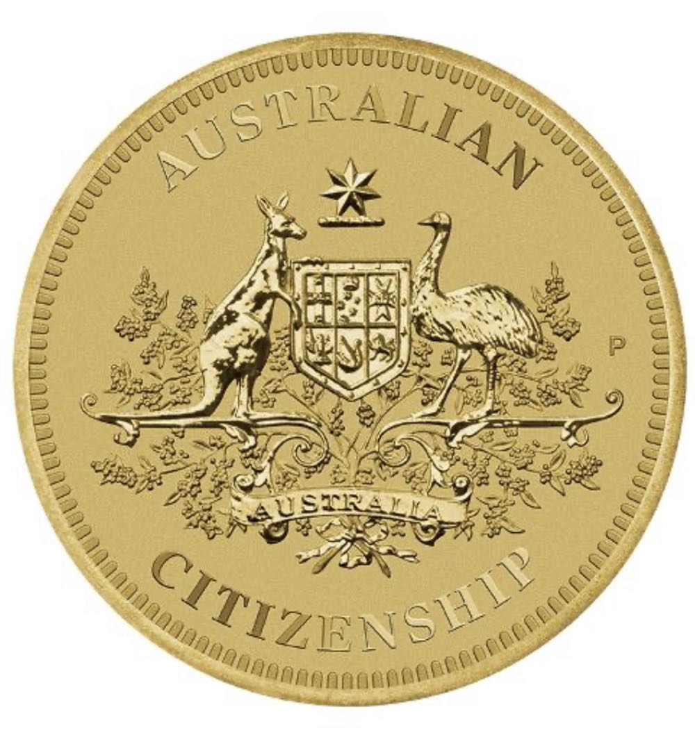 Australian Citizenship $1 Coin 2023  coin collectible [Barcode 9327025052649] - Main Image 2