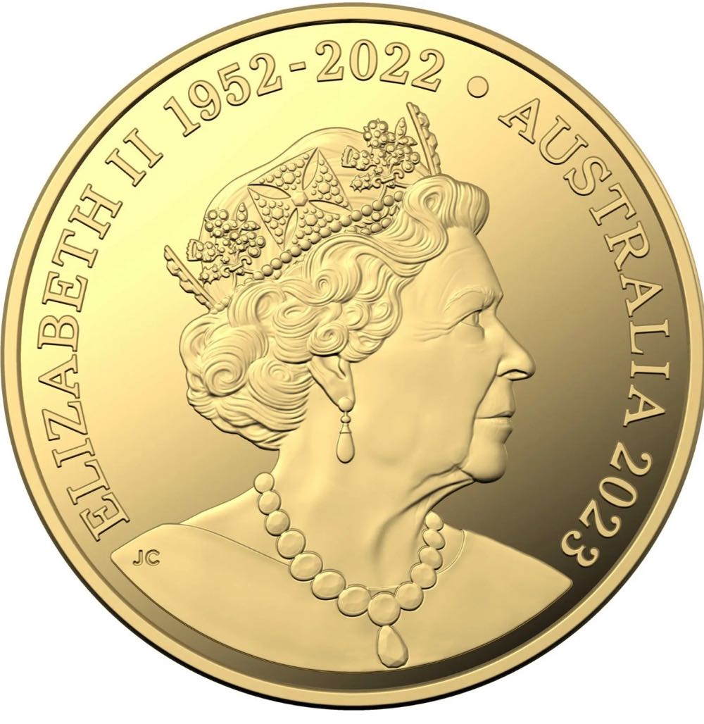 $25 1/5oz Gold Proof Coin - Kangaroo - Fighting Spirit  coin collectible [Barcode 9314688110687] - Main Image 3