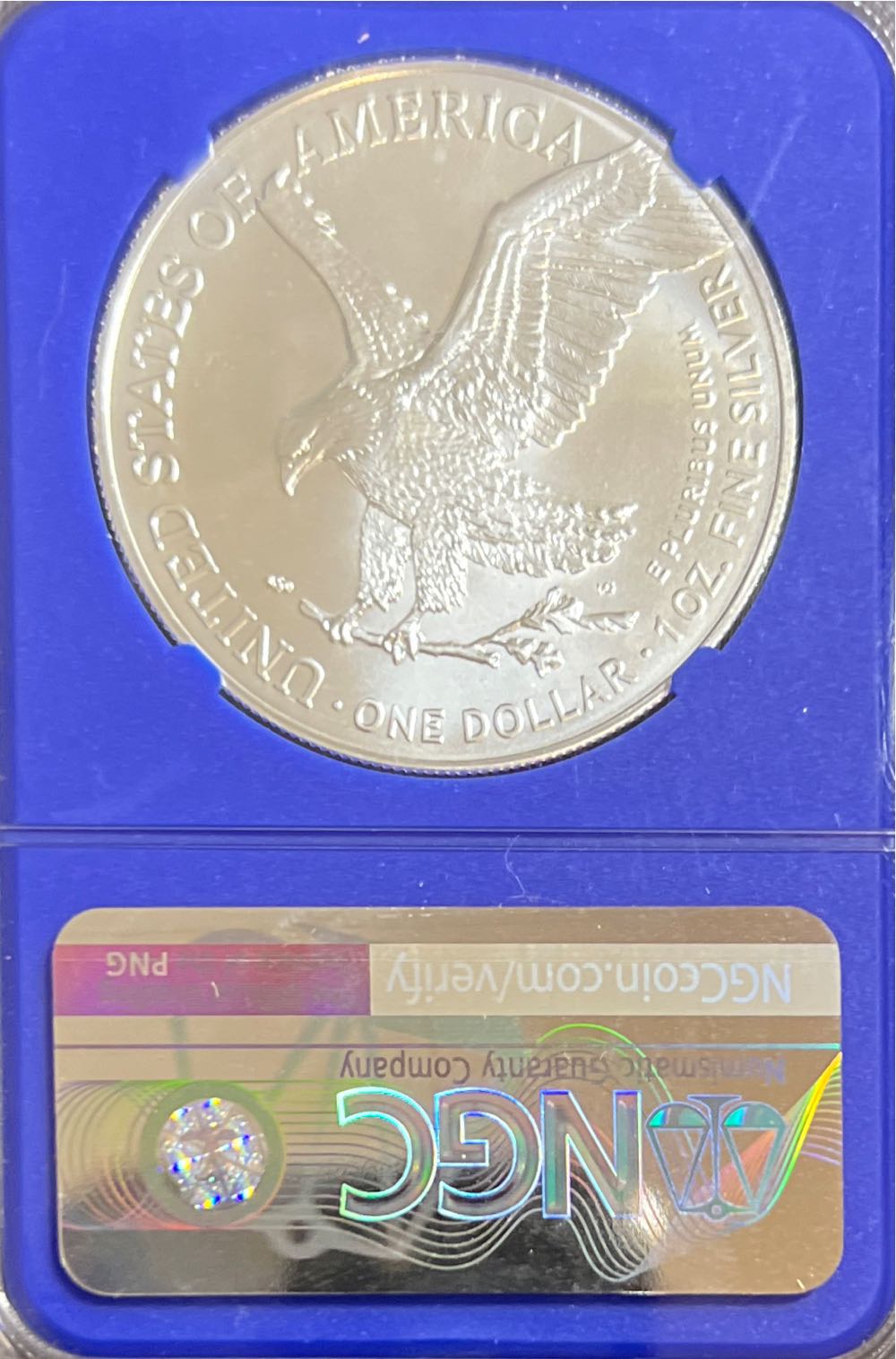 American Eagle - 2024 Ruthenium  coin collectible - Main Image 2