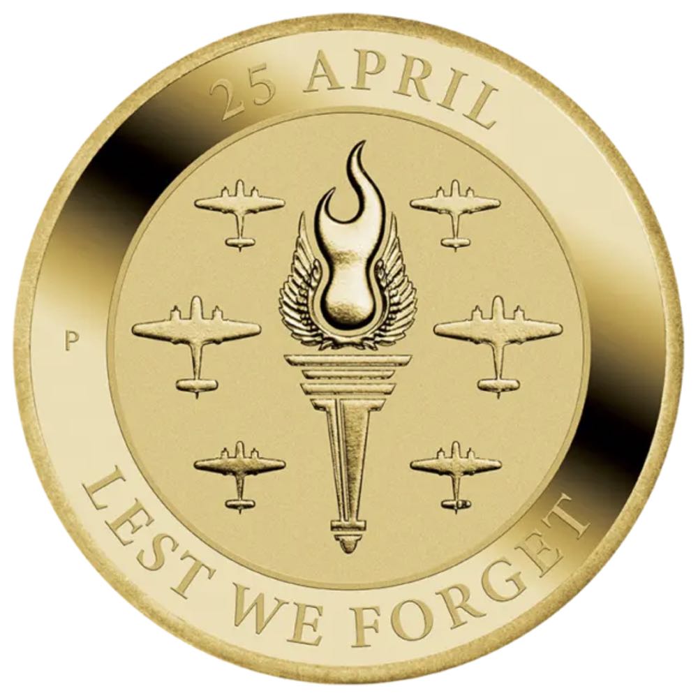 ANZAC Day Lest We Forget Centenary Royal Australian Airforce RAAF Coin  coin collectible [Barcode 9327025044514] - Main Image 2
