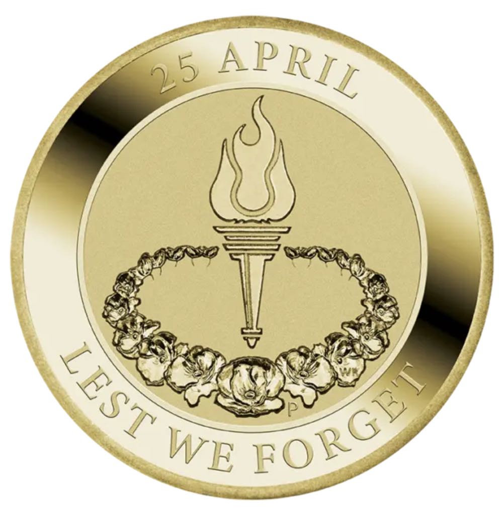 ANZAC Day 2023 Lest We Forget  coin collectible [Barcode 9327025053073] - Main Image 2