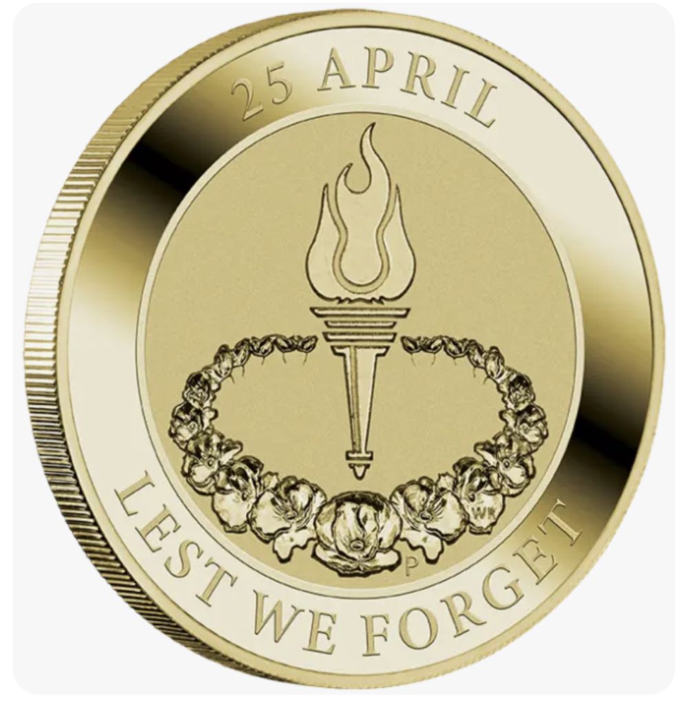 ANZAC Day 2023 Lest We Forget  coin collectible [Barcode 9327025053073] - Main Image 4