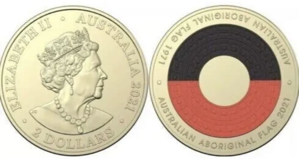50th Anniversary Of The Aboriginal Flag Mint Set  coin collectible [Barcode 9314688104532] - Main Image 2