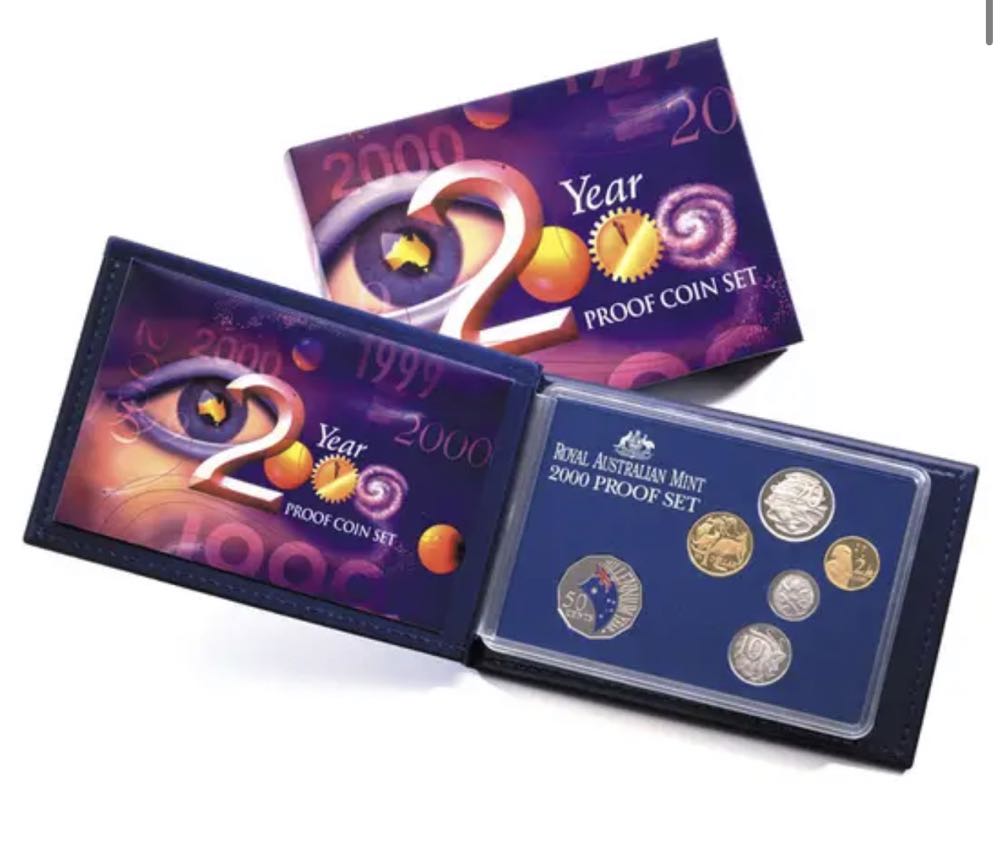 2000 Australian $5 Proof  coin collectible [Barcode 9314688002708] - Main Image 2