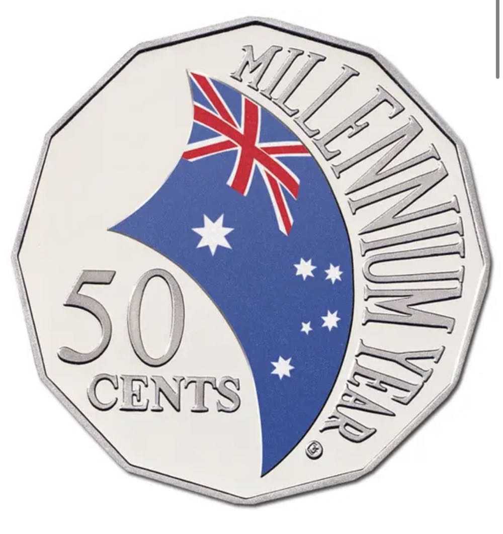2000 Australian $5 Proof  coin collectible [Barcode 9314688002708] - Main Image 3