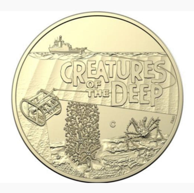 Creatures Of The Deep Cactus Urchin “C”  coin collectible - Main Image 3