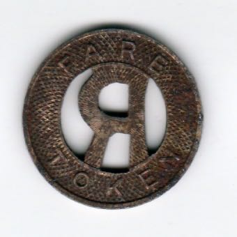 Rapid City Transit Token  coin collectible - Main Image 2