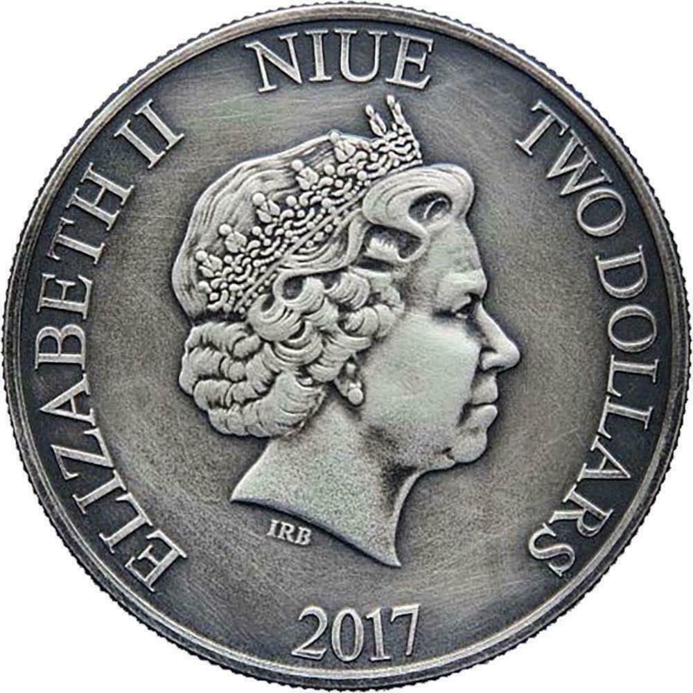 Niue 2017 2$ Steamboat Willie - ”Time Square” - 1 Oz Silver Coin  coin collectible - Main Image 2