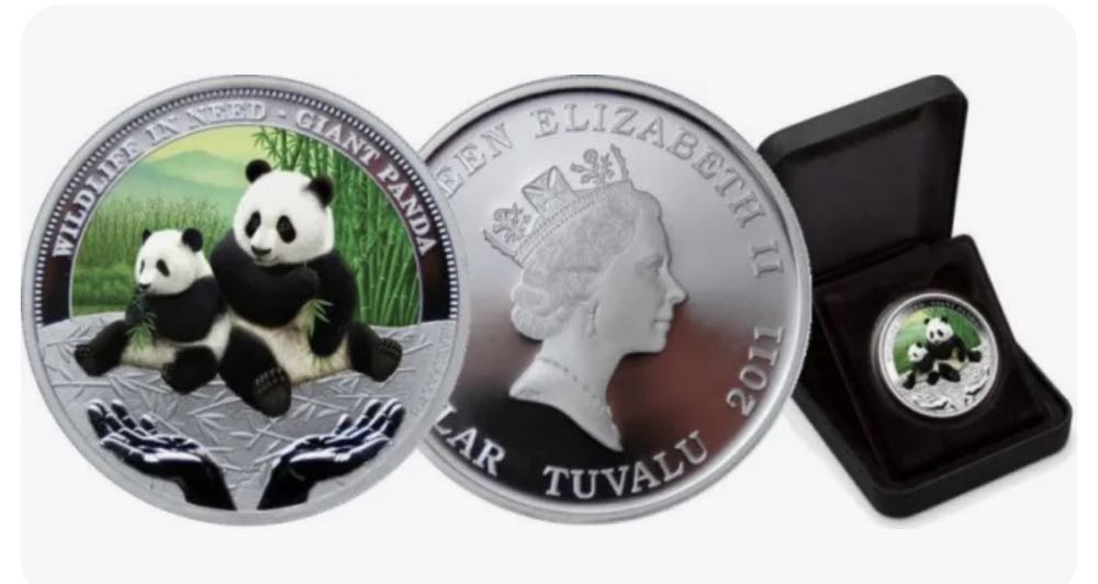 Wildlife In Need Panda  coin collectible [Barcode 9327025020983] - Main Image 4
