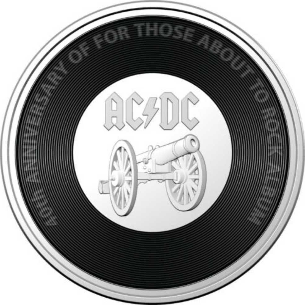 AC/DC For Those About To Rock 20c Coin  coin collectible [Barcode 9314688105850] - Main Image 2
