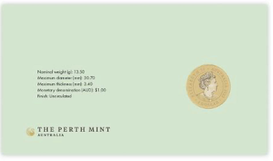 Happy Birthday 2023 $1  coin collectible [Barcode 9312650266318] - Main Image 3