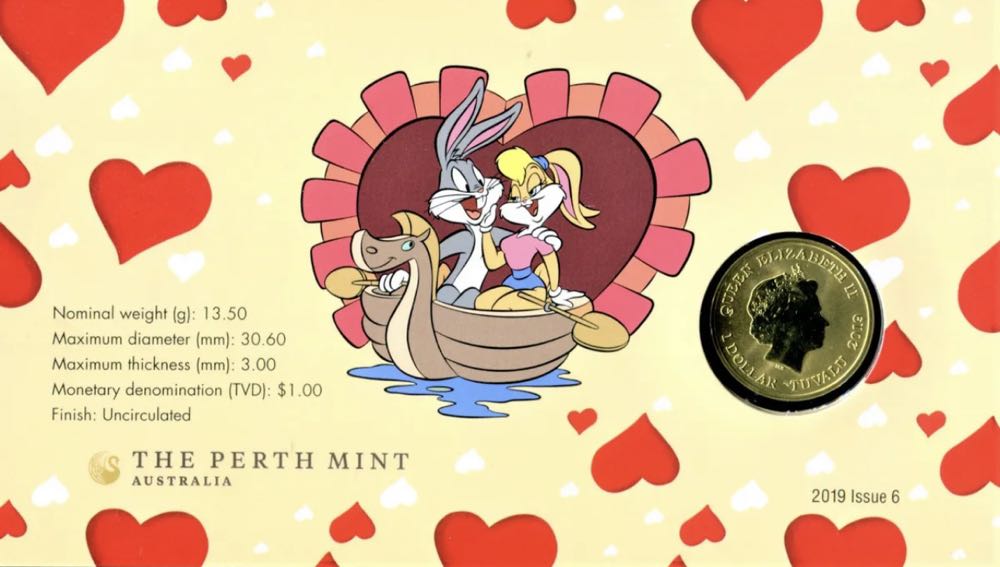 Looney Tunes Loved Up  coin collectible [Barcode 9312650314972] - Main Image 4
