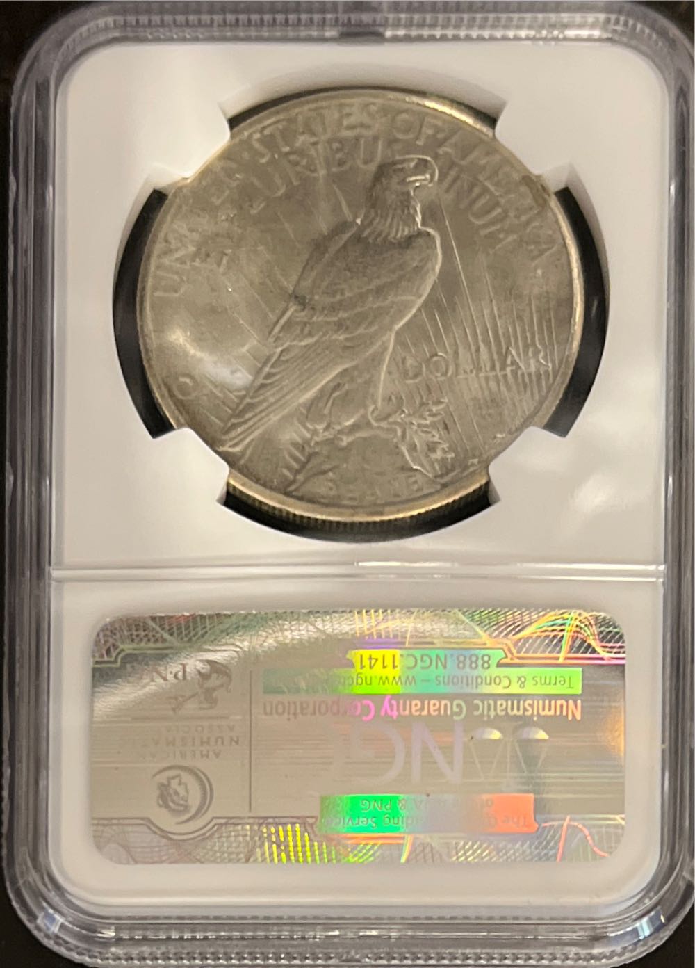 Peace Silver Dollar - 1923  coin collectible - Main Image 2