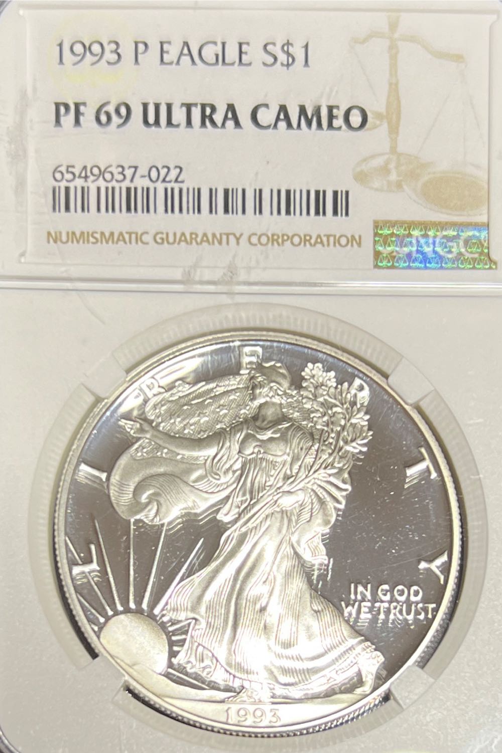 Three Graces 2022 Silver Tree Decoration