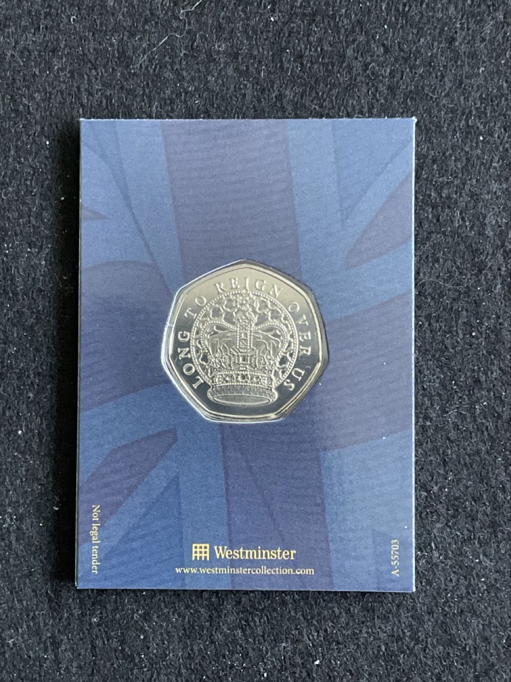 Emma Raducanu Receiving An MBE Medal  coin collectible - Main Image 2