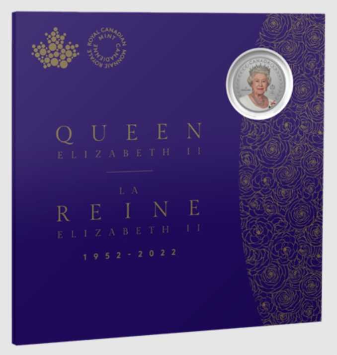 Portrait de la reine Élizabeth II - Pièce de 1/4 oz en argent pur  coin collectible [Barcode 623932103825] - Main Image 3